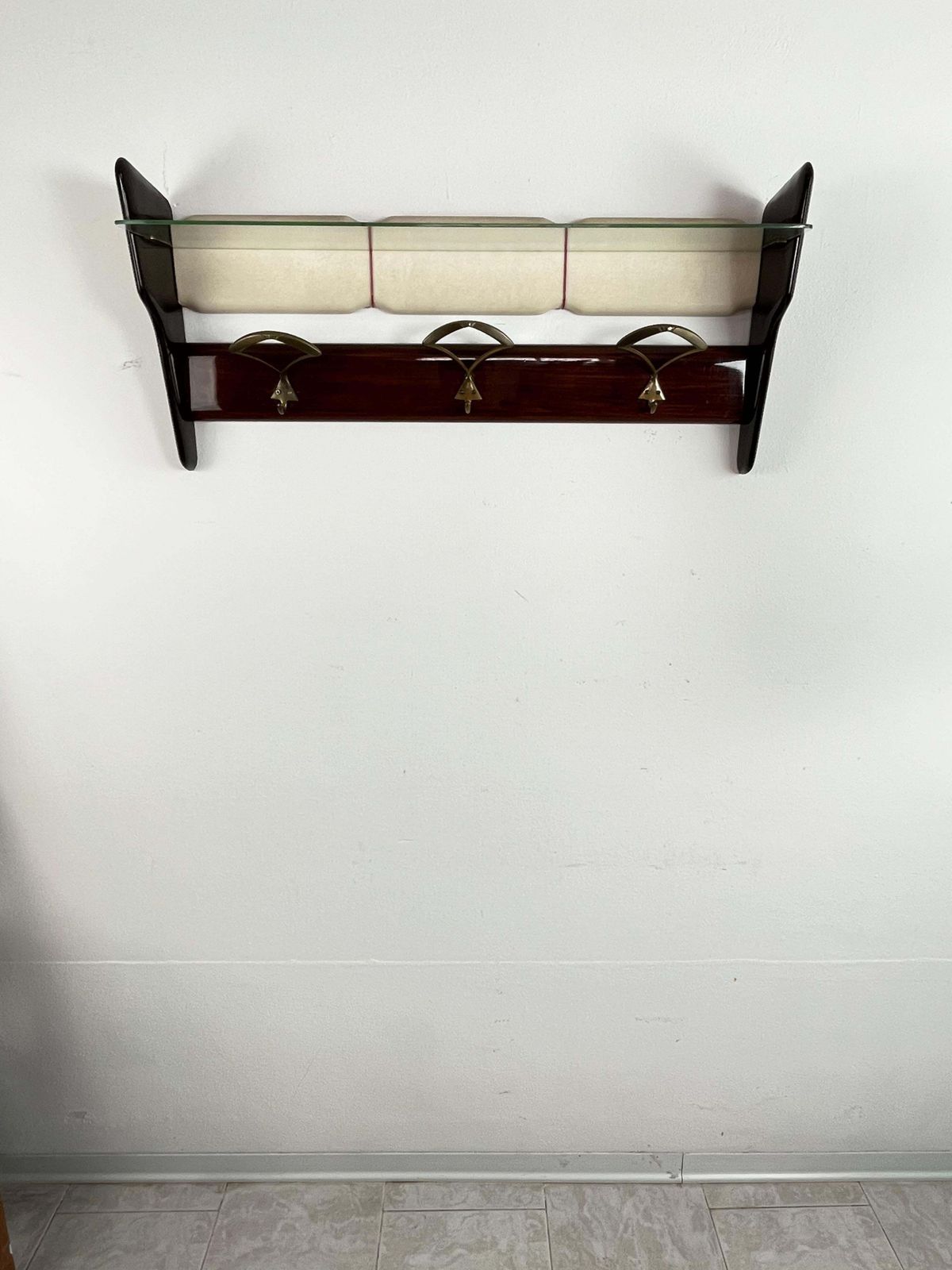 Mid Century Ico Parisi  Wall Hanger  1960s Italian Design photo vintage