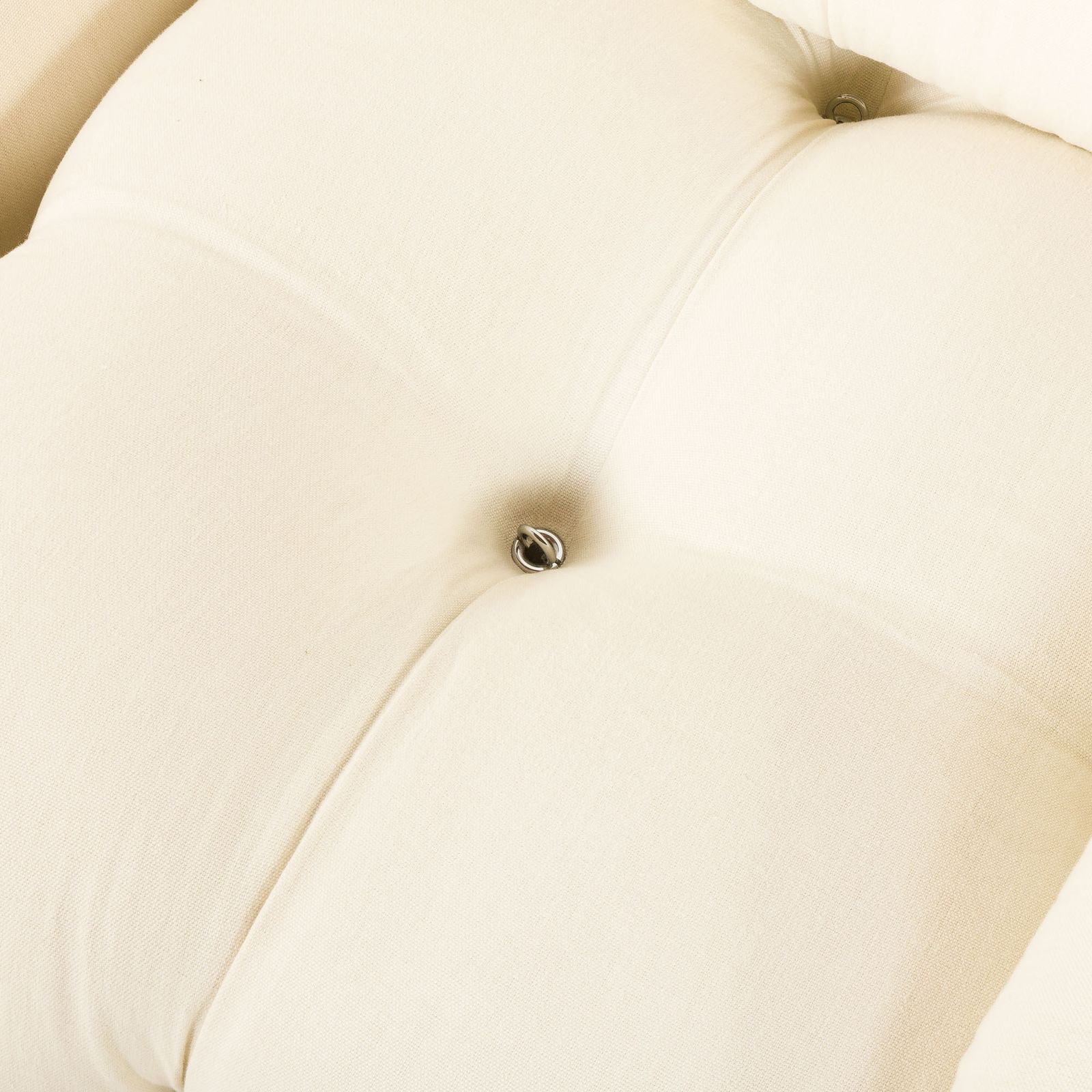 photo vintage Camaleonda Sofa By Mario Bellini Renovated In Linen Upholstery By Franco Fabri, Italian Mid Century Modern, 1970s