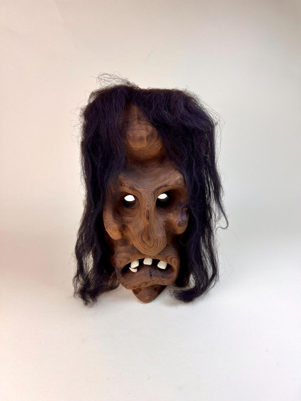 Vintage Swiss Wall Mask, Tschäggättä Mask, Original Lötschentaler Mask, Traditional Wall Mask photo buy