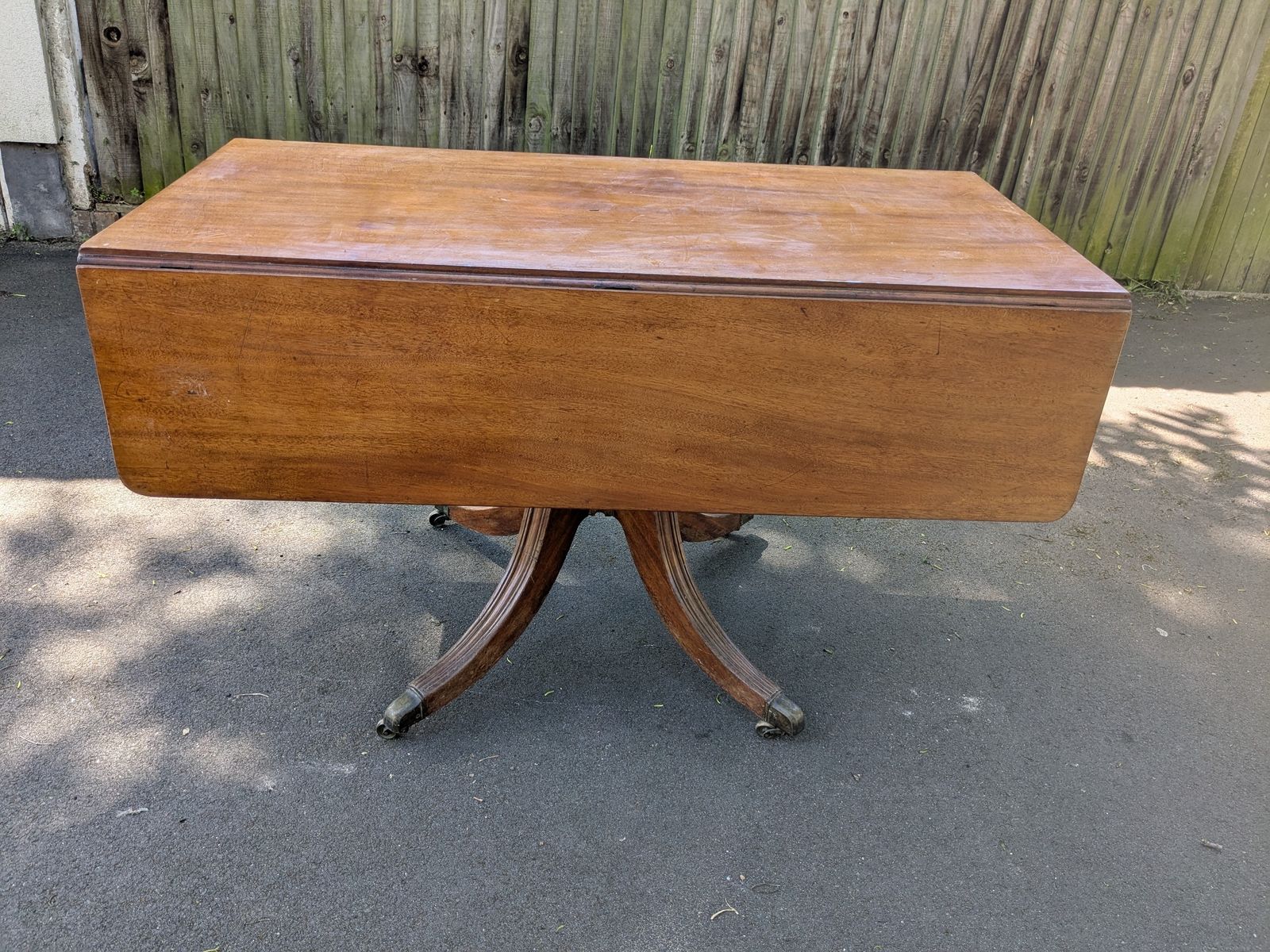 Regency Mahogany Pembroke Drop Leaf Table photo furniture