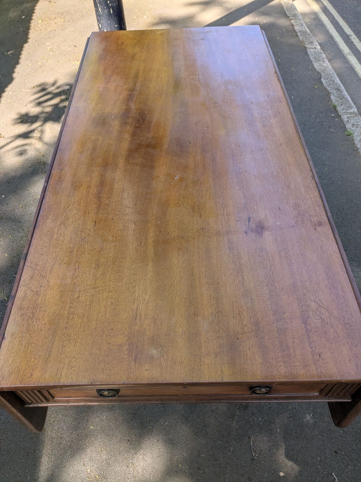Regency Mahogany Pembroke Drop Leaf Table photo for sale
