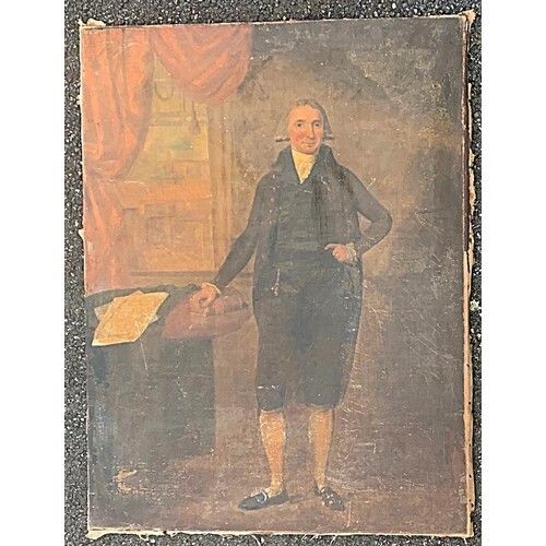 Robert Dodd  1748 1816 Potrait Of A Gentleman Possibly  Willam Bligh Signed And Dated