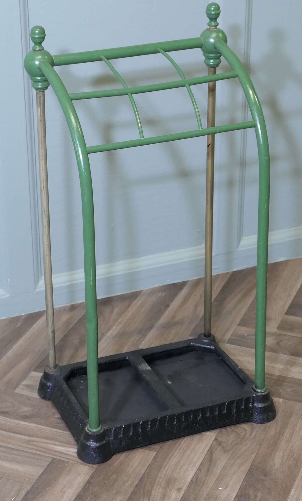 A Victorian Brass And Cast Iron Walking Stick Stand Or Umbrella Stand photo furniture