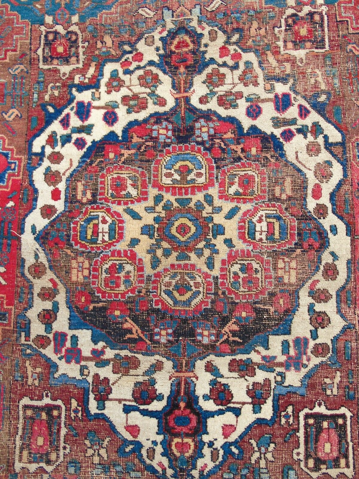 Antique East Azerbaijan Carpet photo Textiles