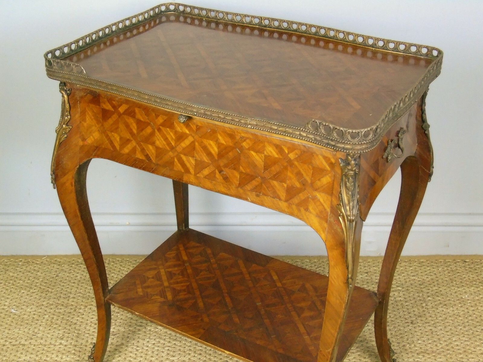 Beautiful 19th Century French Parquetry Table photo buy
