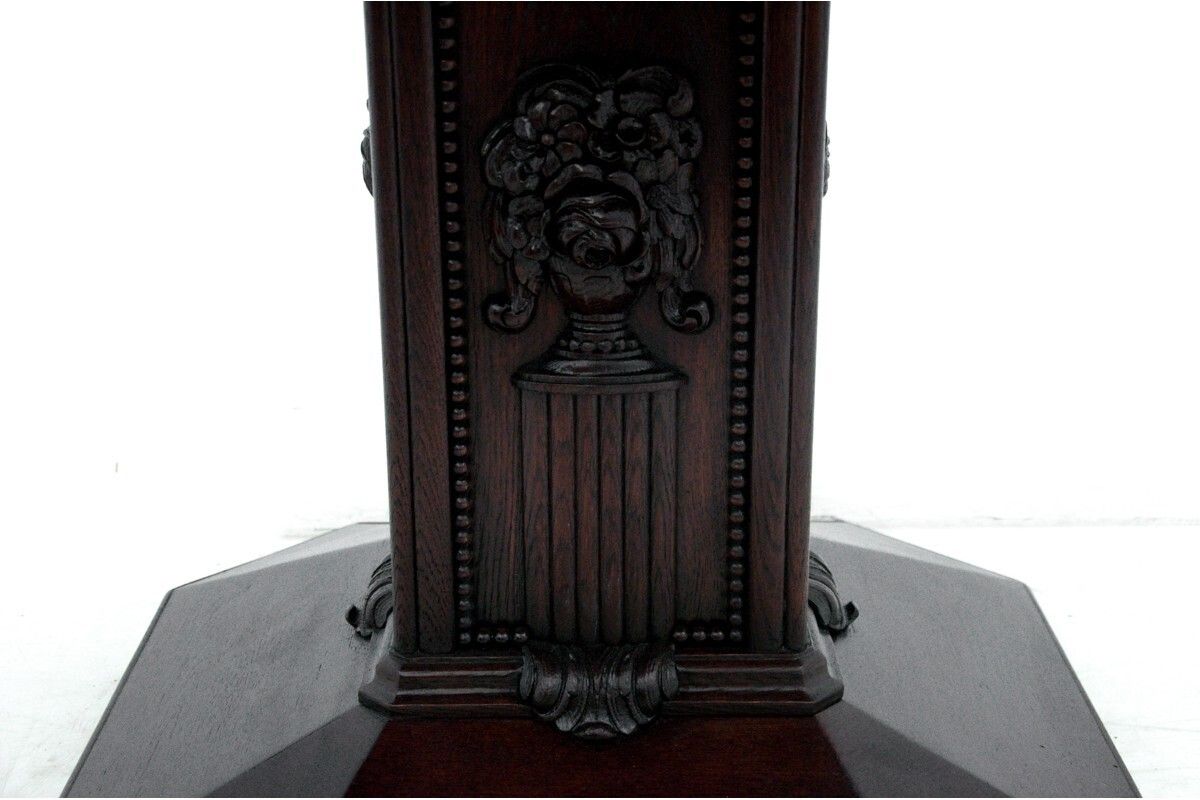 Furniture Antique Table + Chairs Set, Western Europe, Early 20th Century. photo