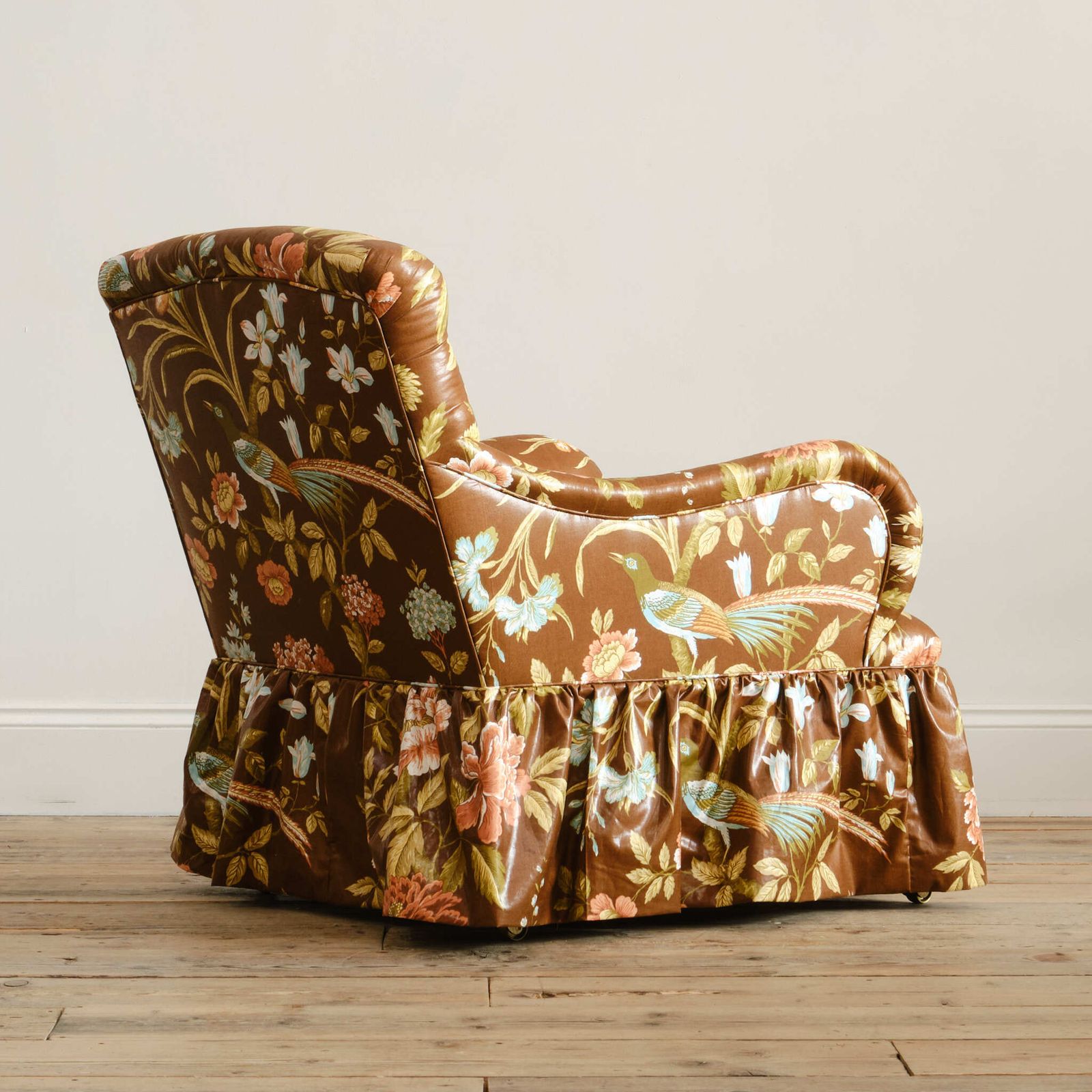 Whytock & Reid Armchair In Vintage Sanderson Floral Chintz photo buy