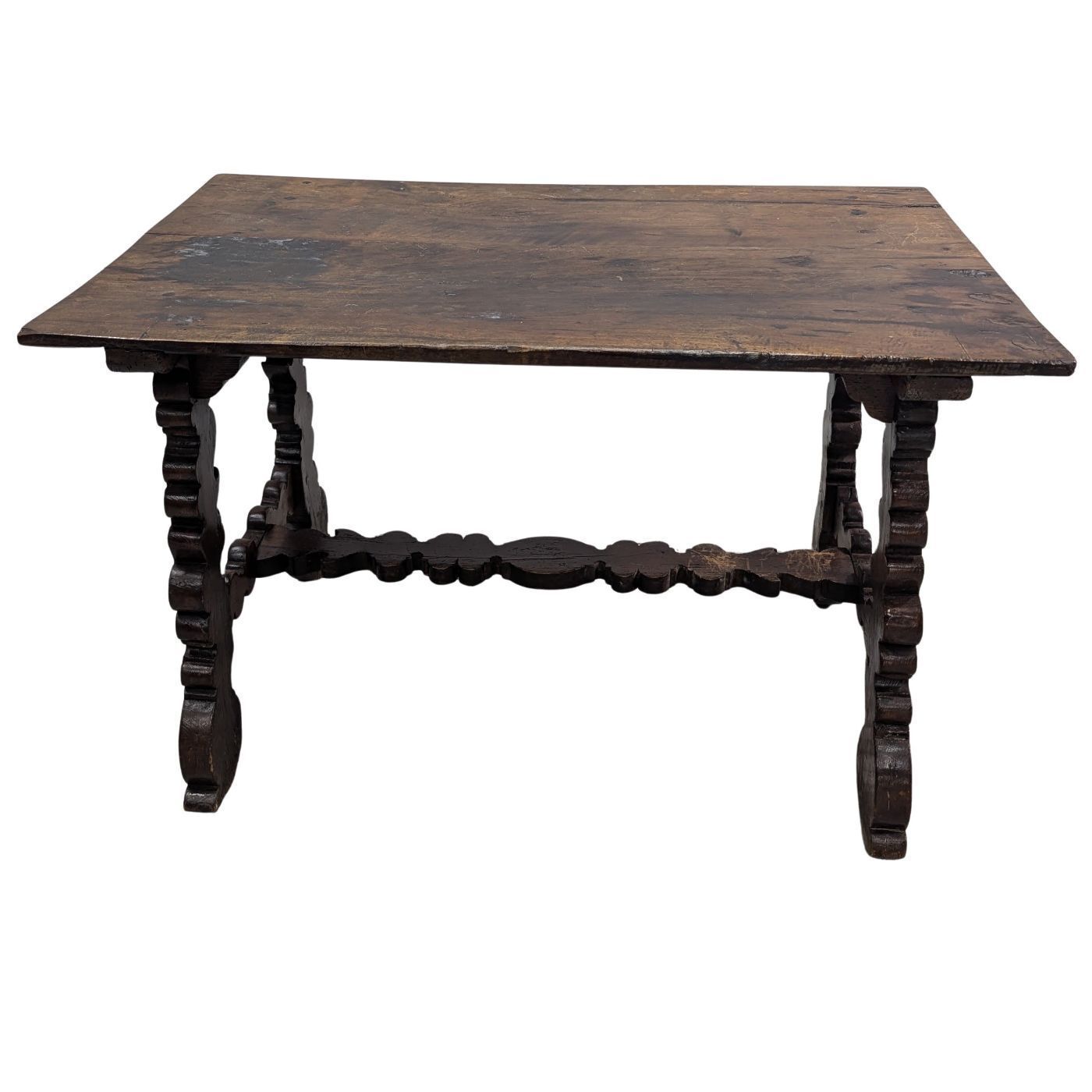 18th Century Italian Table In Natural Wood photo furniture