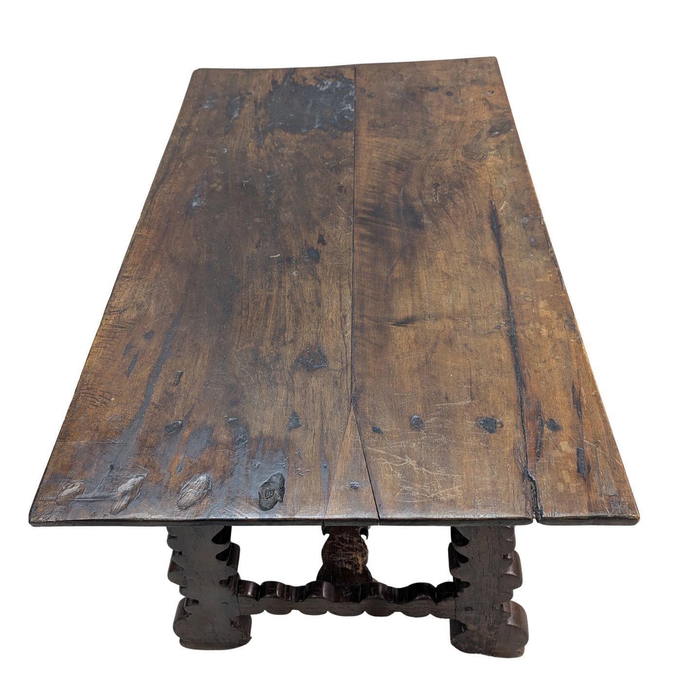 18th Century Italian Table In Natural Wood photo Furniture