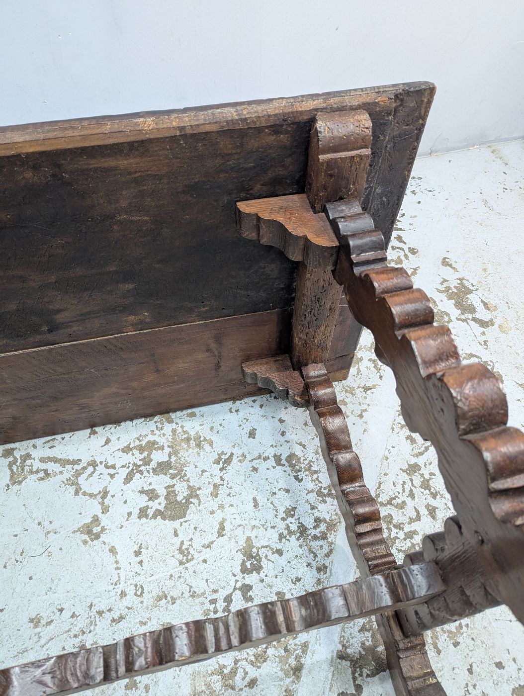 18th Century Italian Table In Natural Wood photo buy