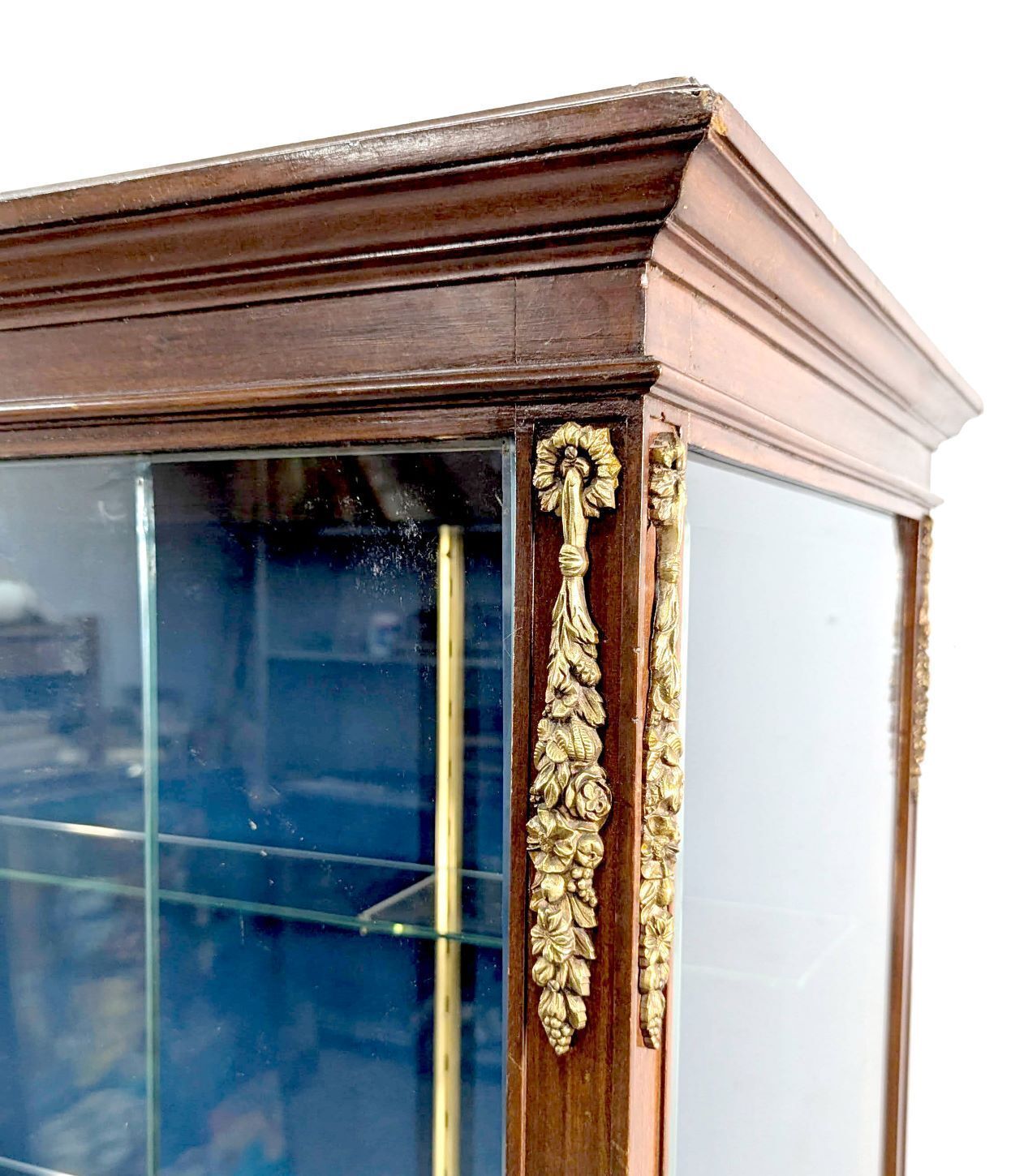 Pair Of Louis XVI Style Display Cases From The 1900s photo for sale
