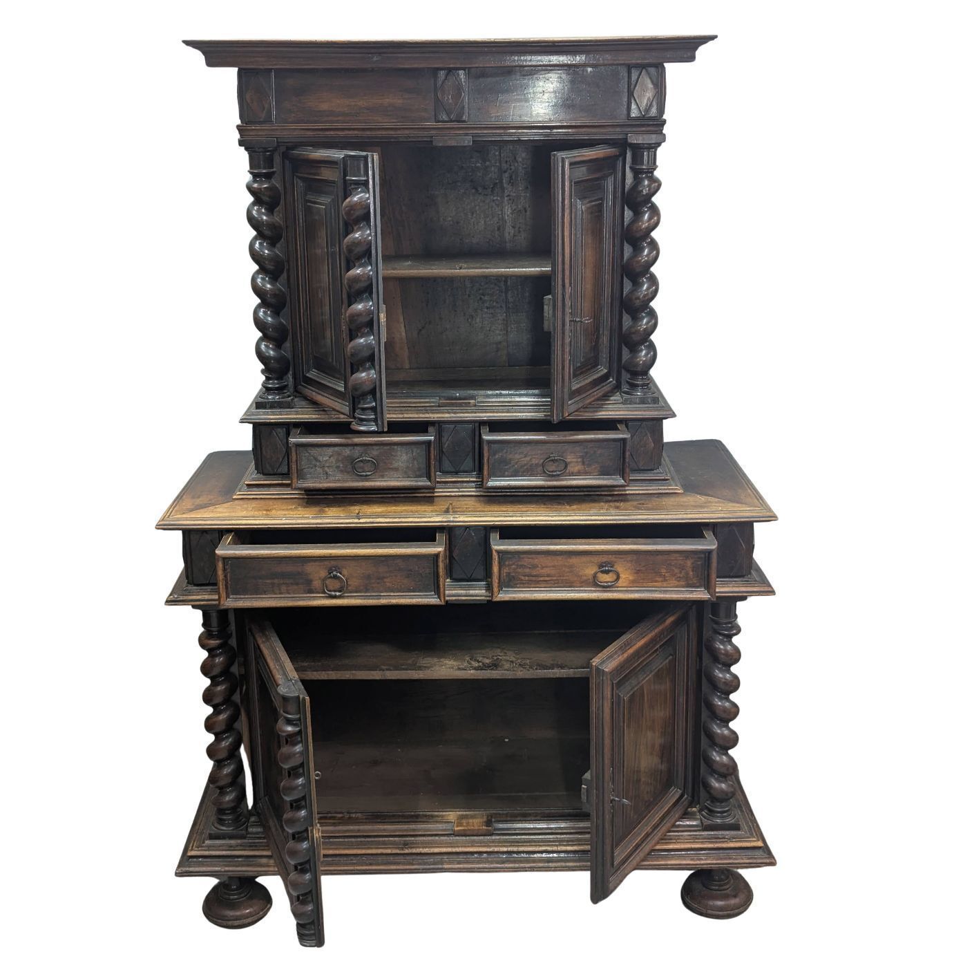 Two Narrowed Bodies In Walnut From The 18th Century photo 2410.0