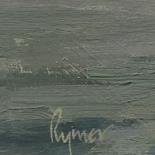 Oil On Board Of Hms Cossack By Thomas Rymer. photo for sale