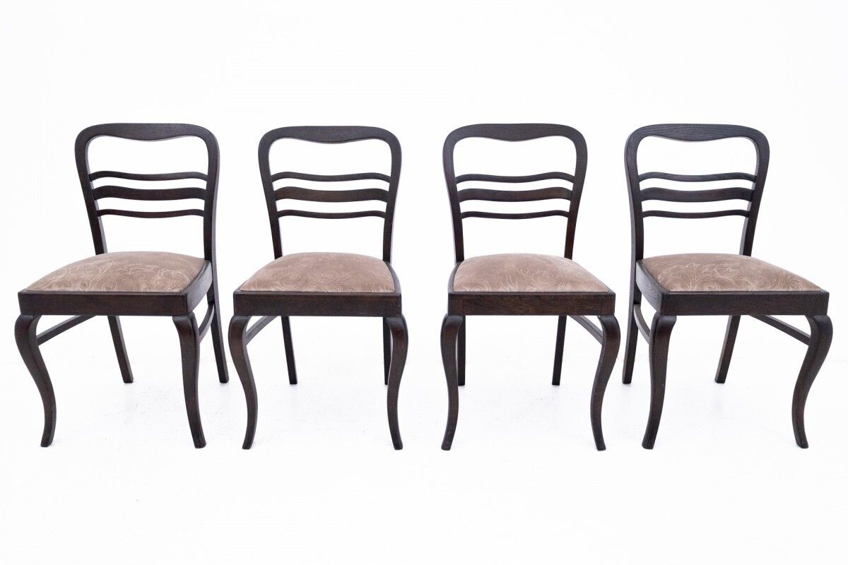 A Set Of Chairs, Poland, The 1930s. After Renovation.