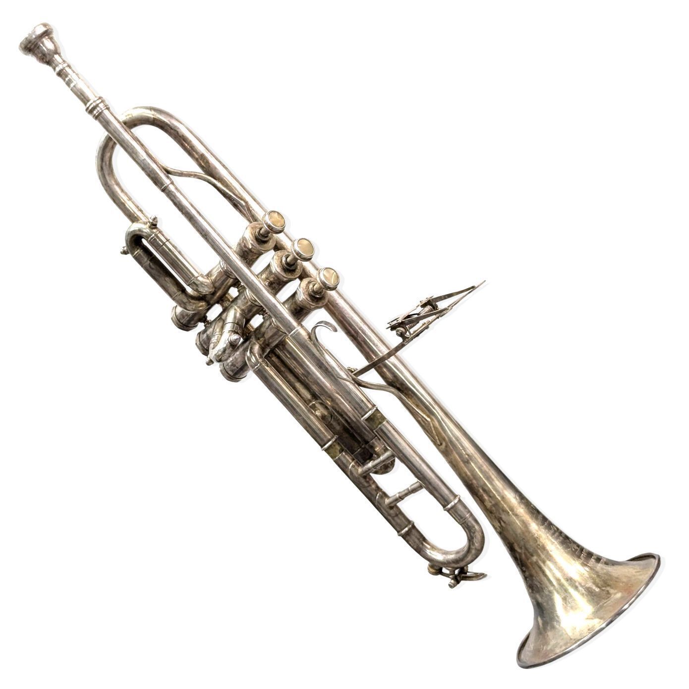 Antique Trumpet Musical Instrument photo for sale