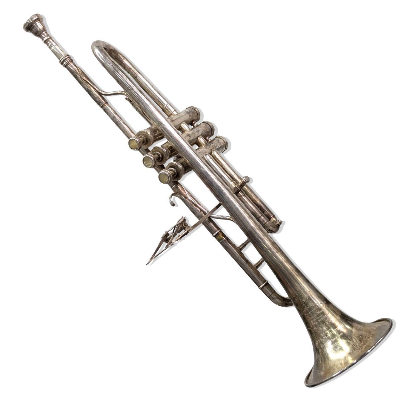 Antique Trumpet Musical Instrument photo Home Decor