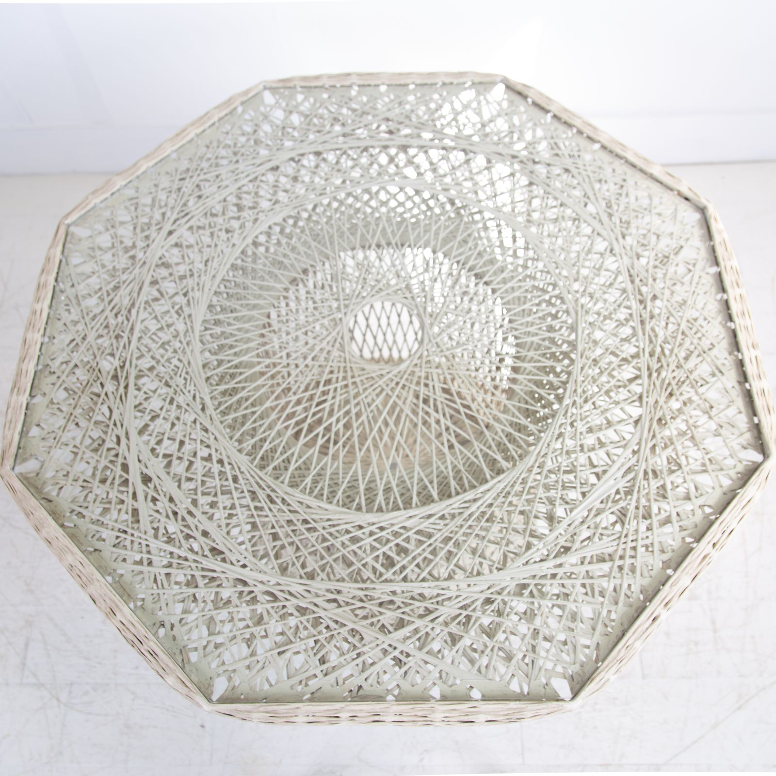 Garden Furniture Mid Century Spun Table By Russell Woodard photo