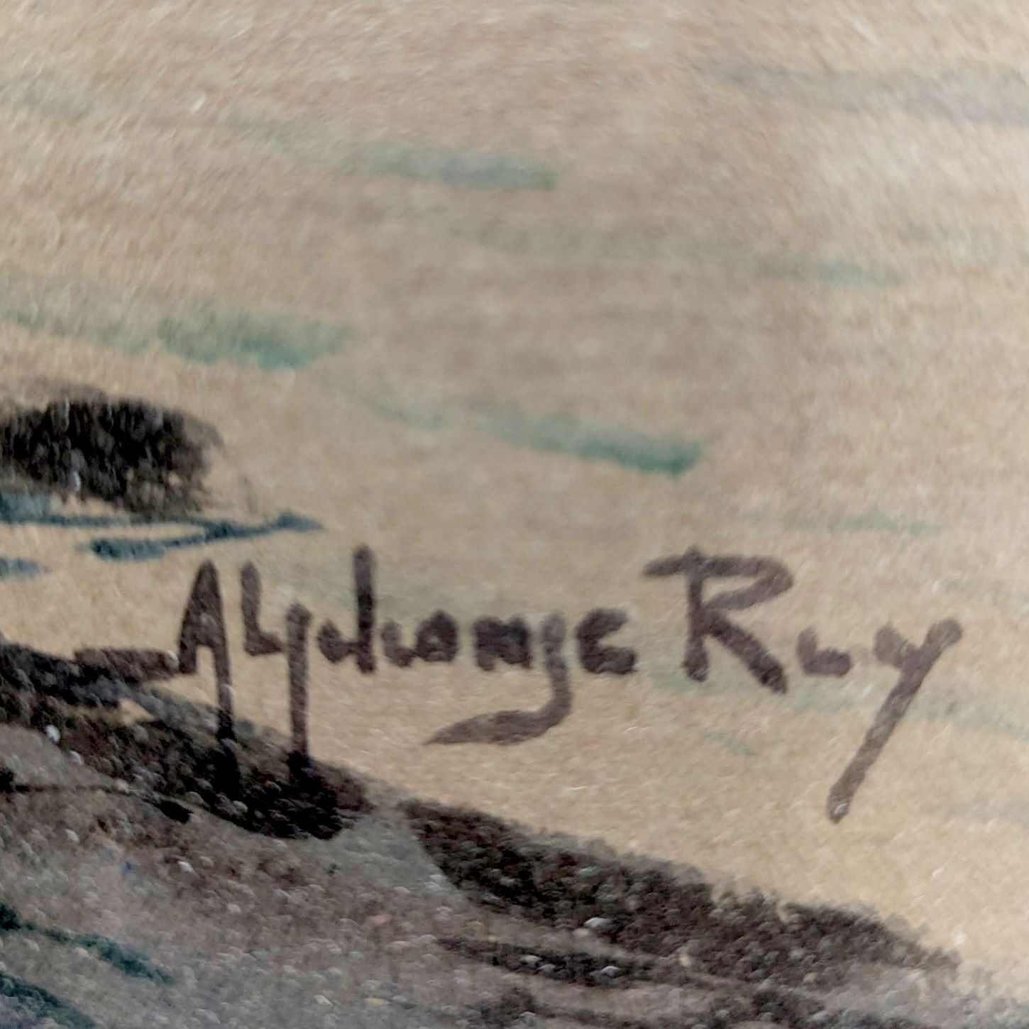Alphonse Rey (Active Early 20th Century) Berre Pond, Evening photo 578.0