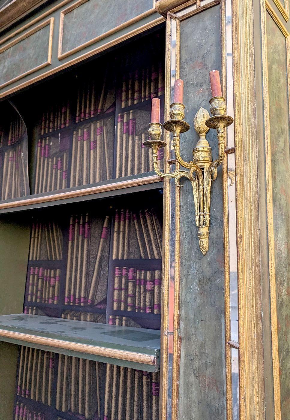 Large Wood Panelled Library, Partly 18th Century photo for sale