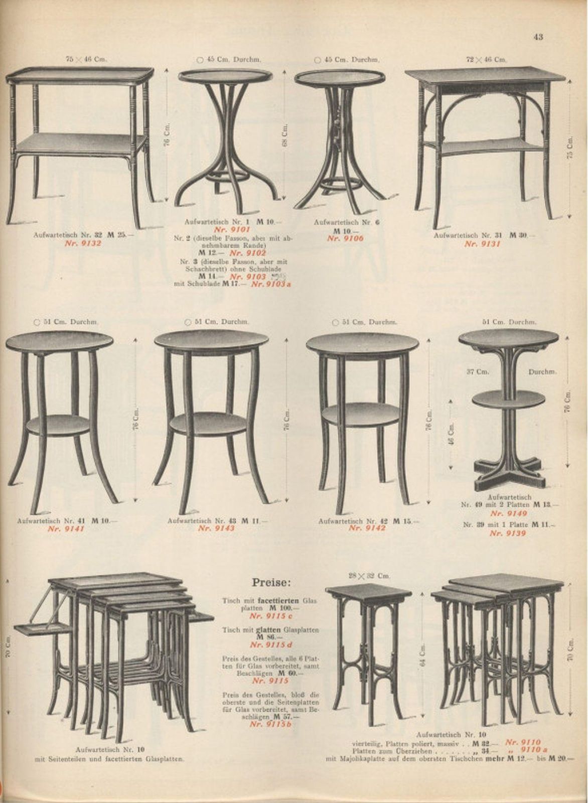 Jugendstil Side Table No.31 By Thonet photo vintage