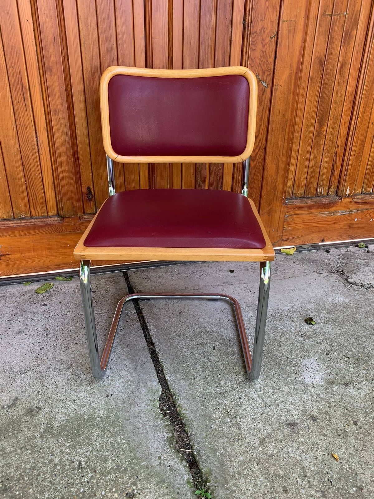1 Of 4 Mid Century Modern Italian Marcel Breuer B32 Cesca Chair, 70s photo for sale