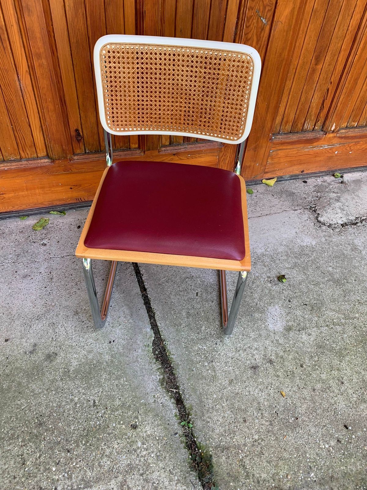1 Of 4 Mid Century Modern Italian Marcel Breuer B32 Cesca Chair, 70s photo Furniture