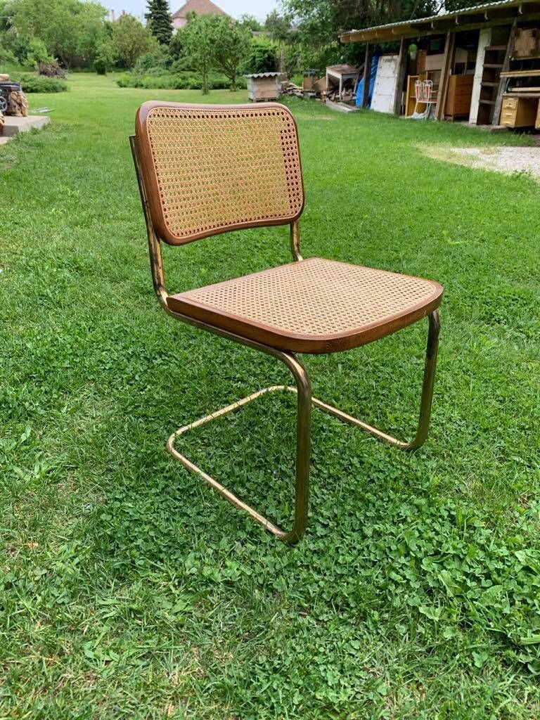 Mid Century Modern Italian Marcel Breuer B32 Cesca Chair, 70s photo furniture