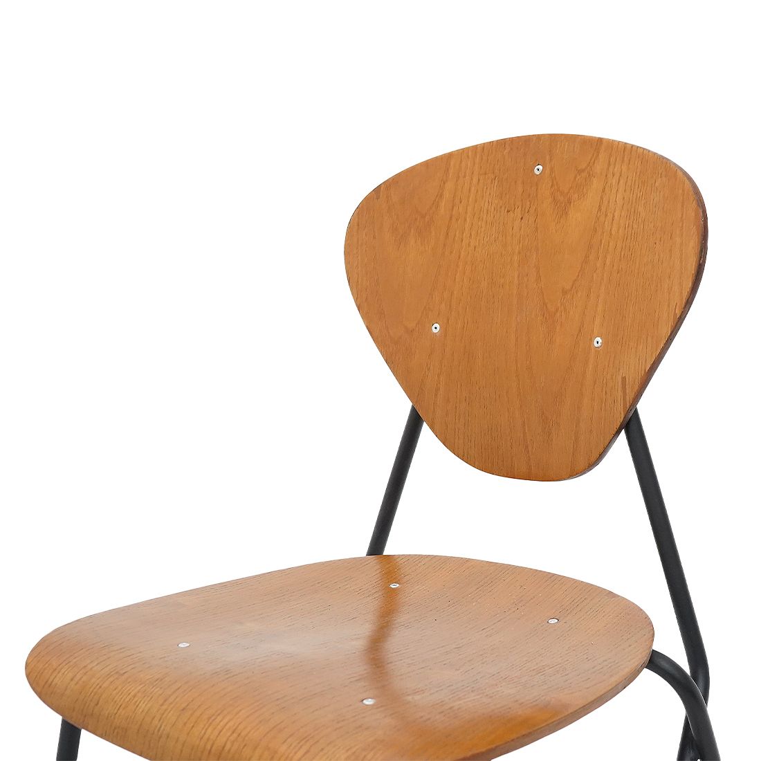 2250.0 4 Chairs By Aurelio Villari For Isa Bergamo, 1950s photo