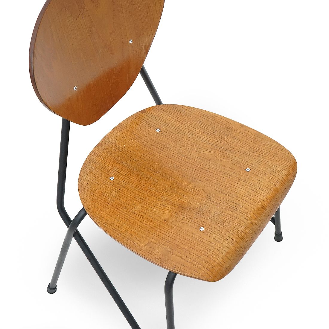 photo furniture 4 Chairs By Aurelio Villari For Isa Bergamo, 1950s