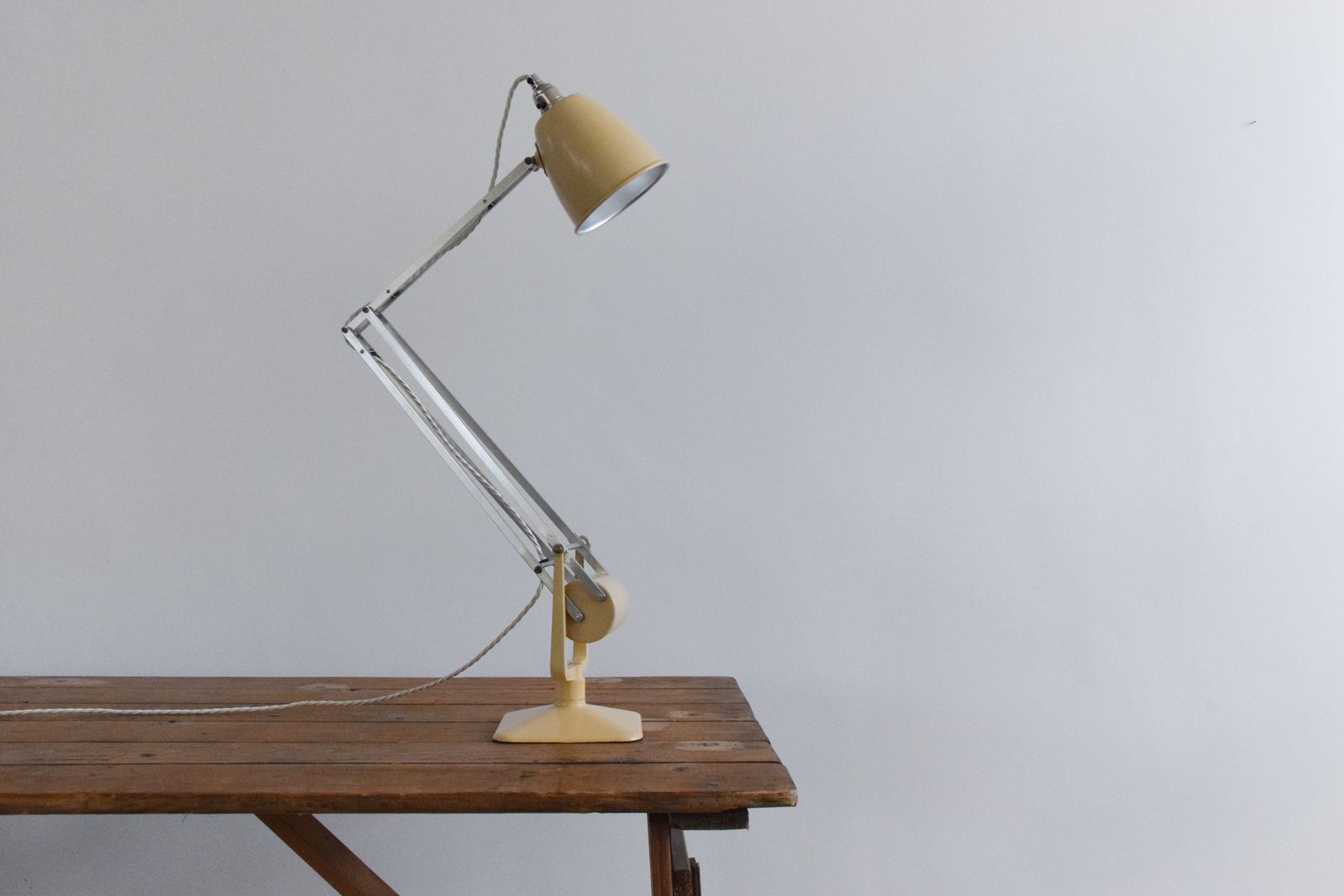 Vintage 1940s Hadrill & Horstmann 'Roller' Desk Lamp