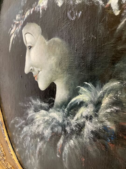 Eugene Peters 1946 Portrait Of A Woman photo for sale
