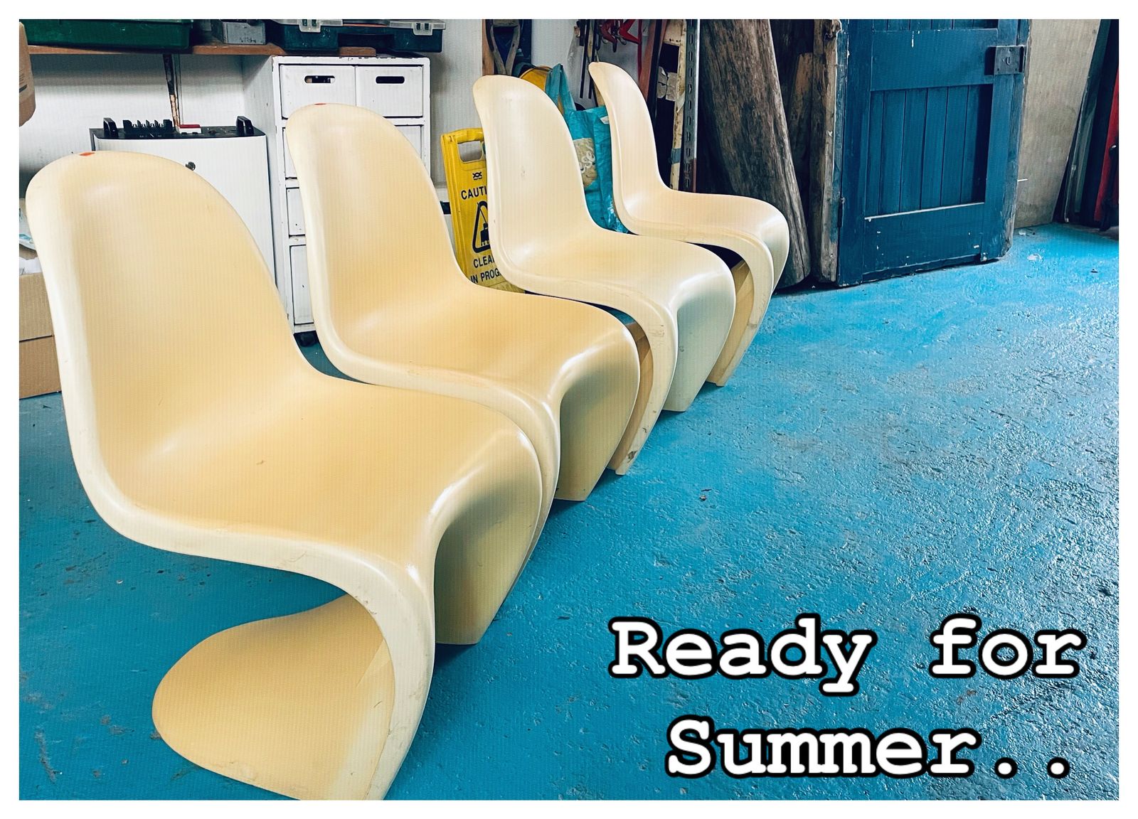 Verner Panton Chairs For Hermann Miller X4 (The Whole Set) photo Furniture