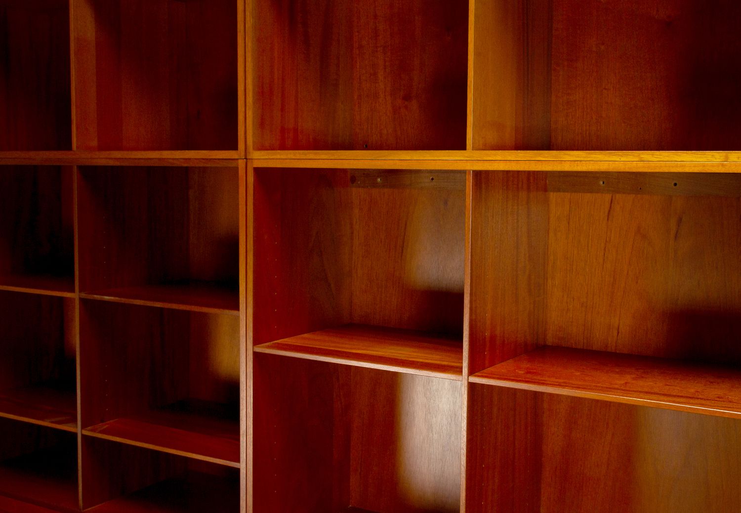Set Of Modular Teak Bookshelves By Christian Hvidt For Søborg Møbler, Denmark, 1960s photo vintage