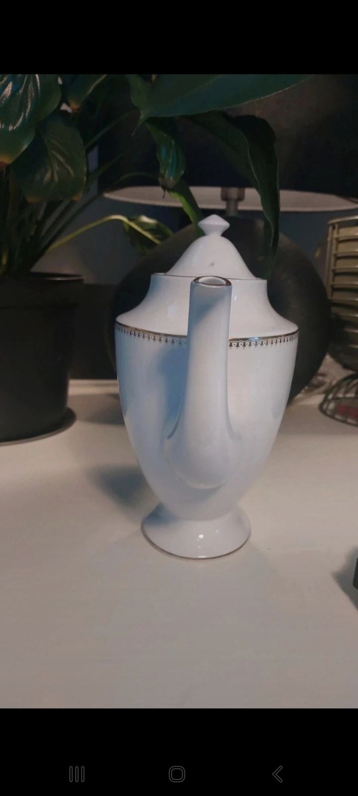 Home Fixtures Spode Coffee Pot, Early 20th Century photo
