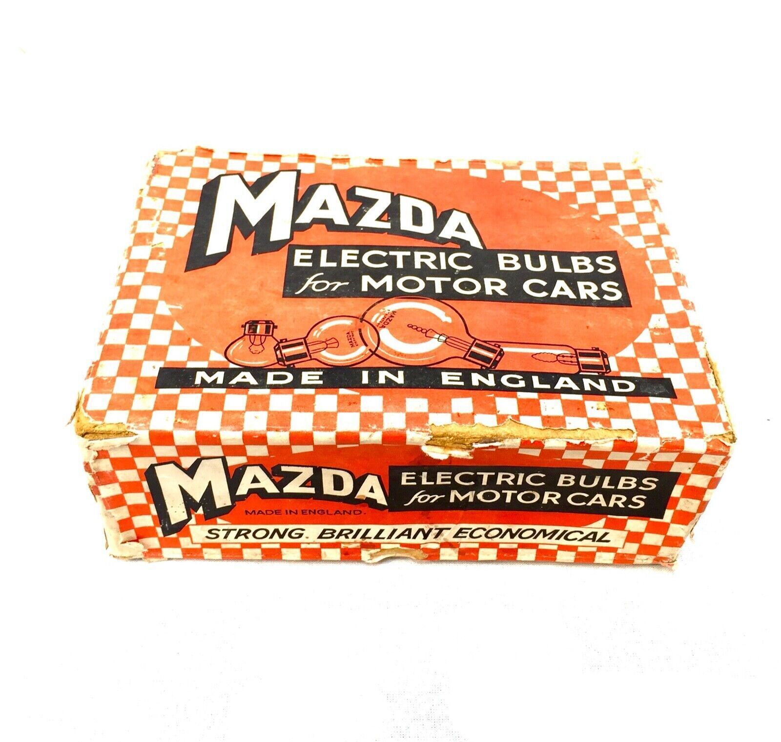 Antique Advertising   Mazda Electric Bulbs For Motor Cars / Vehicles Set In Box photo for sale