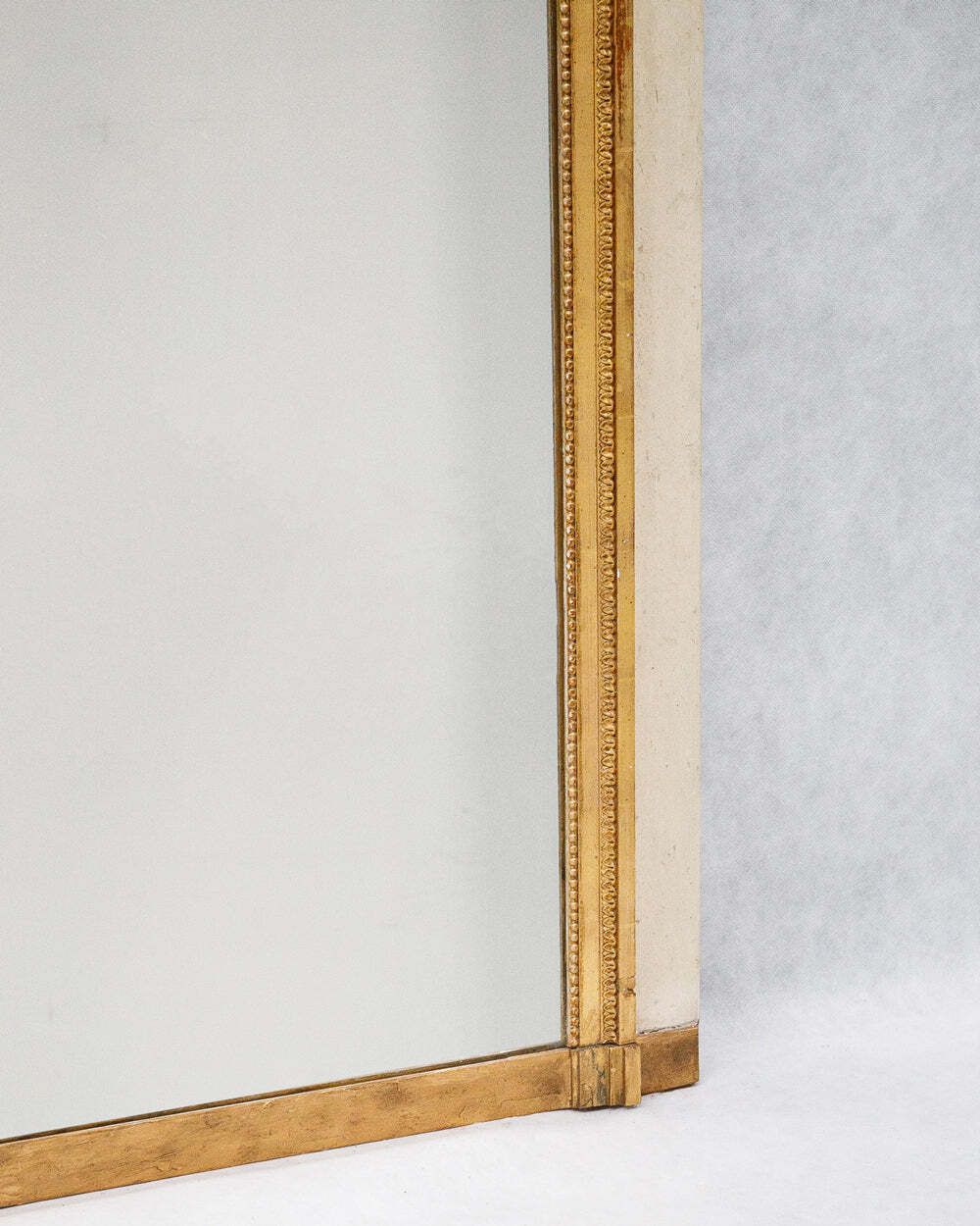 19e Eeuwse Smalle Franse Spiegel In Louis XVI Stijl photo 3180.0