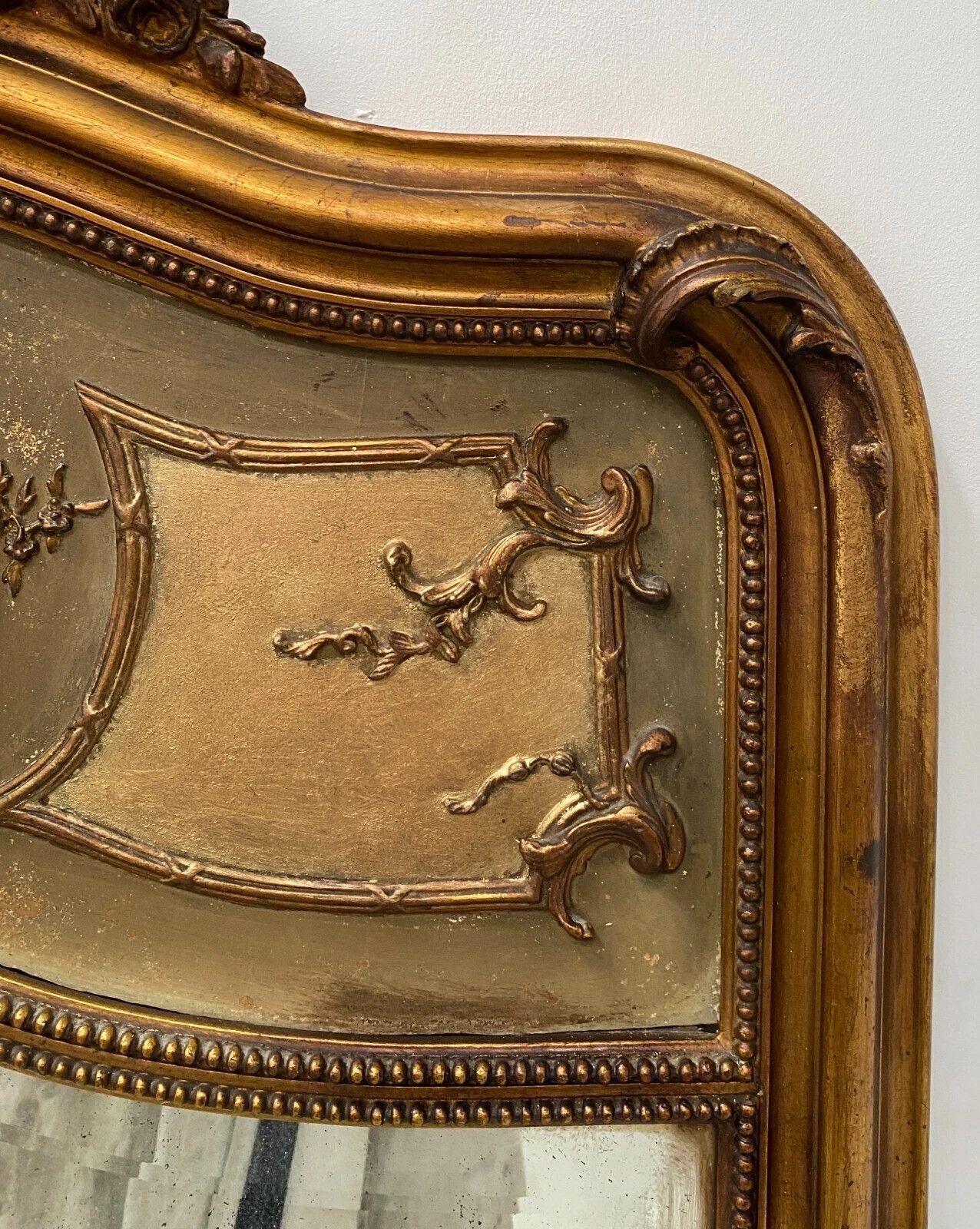 Louis XV Style Mirror In Wood And Gilded Stucco 20th Century photo furniture