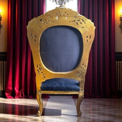 photo vintage Pair Of Antique Giltwood & Gesso Fauteuil Armchair Louis XVI Style Needlepoint