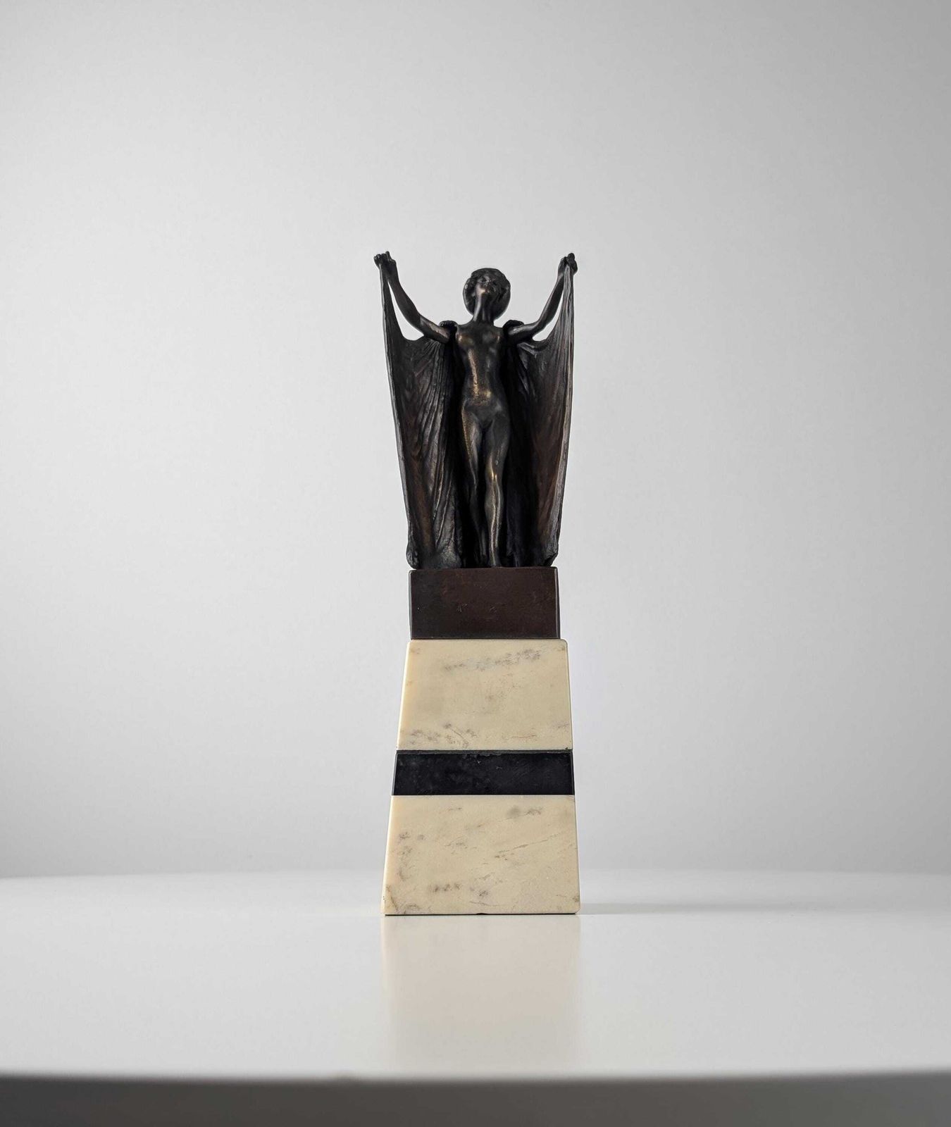 Bronze Sculpture Of An Articulated Woman By Carl Kauba, 1900s photo 1401.0