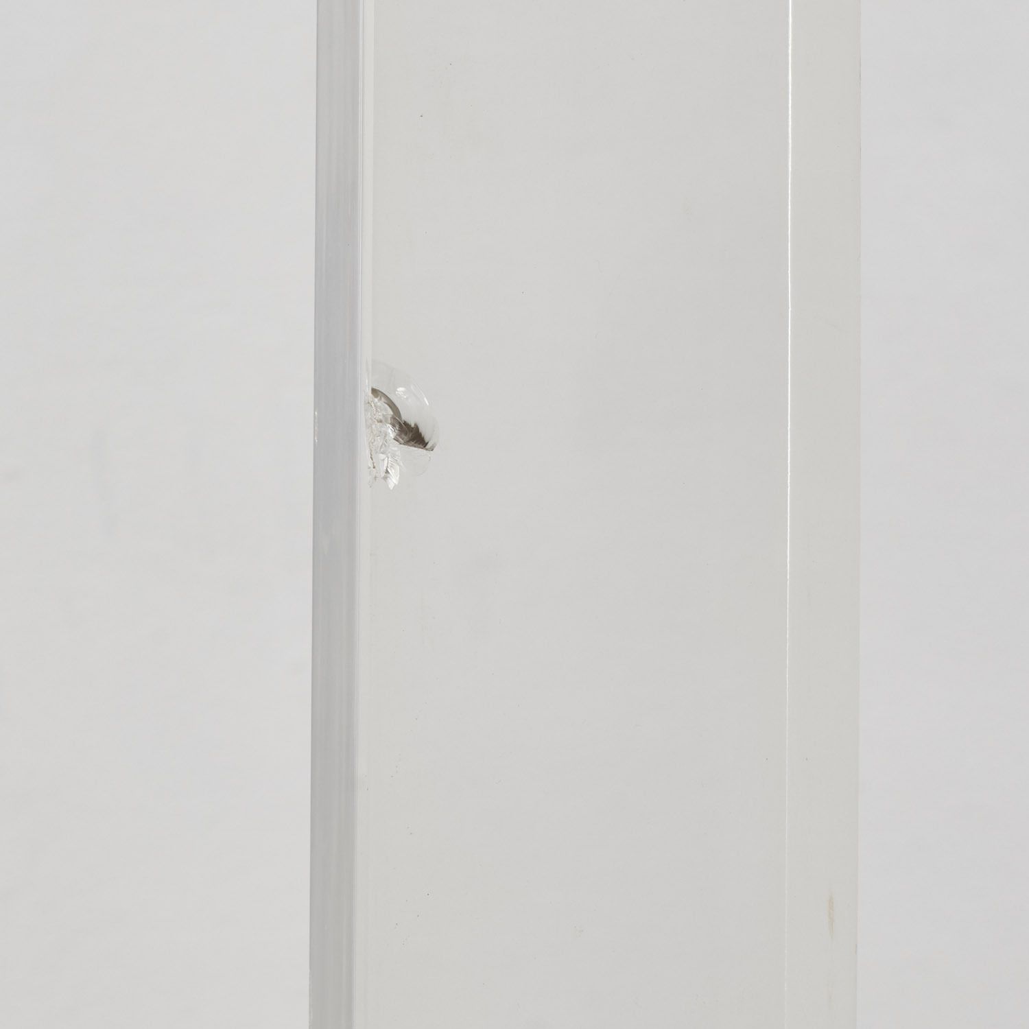Liana Vassalou Untitled Bronze Sculpture On An Acrylic Pedestal Greece, 1991 photo vintage