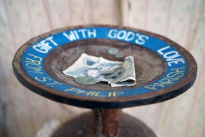 photo buy A Mid 20thc Treen Ecclesiastical Donations Tazza Bowl For The Parish Of St Philip C.1930 50