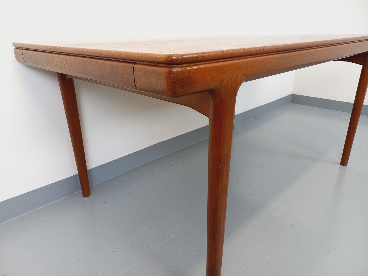 photo for sale Scandinavian Rectangular Table In Pine By Johannes Andersen For Samcom In Teak