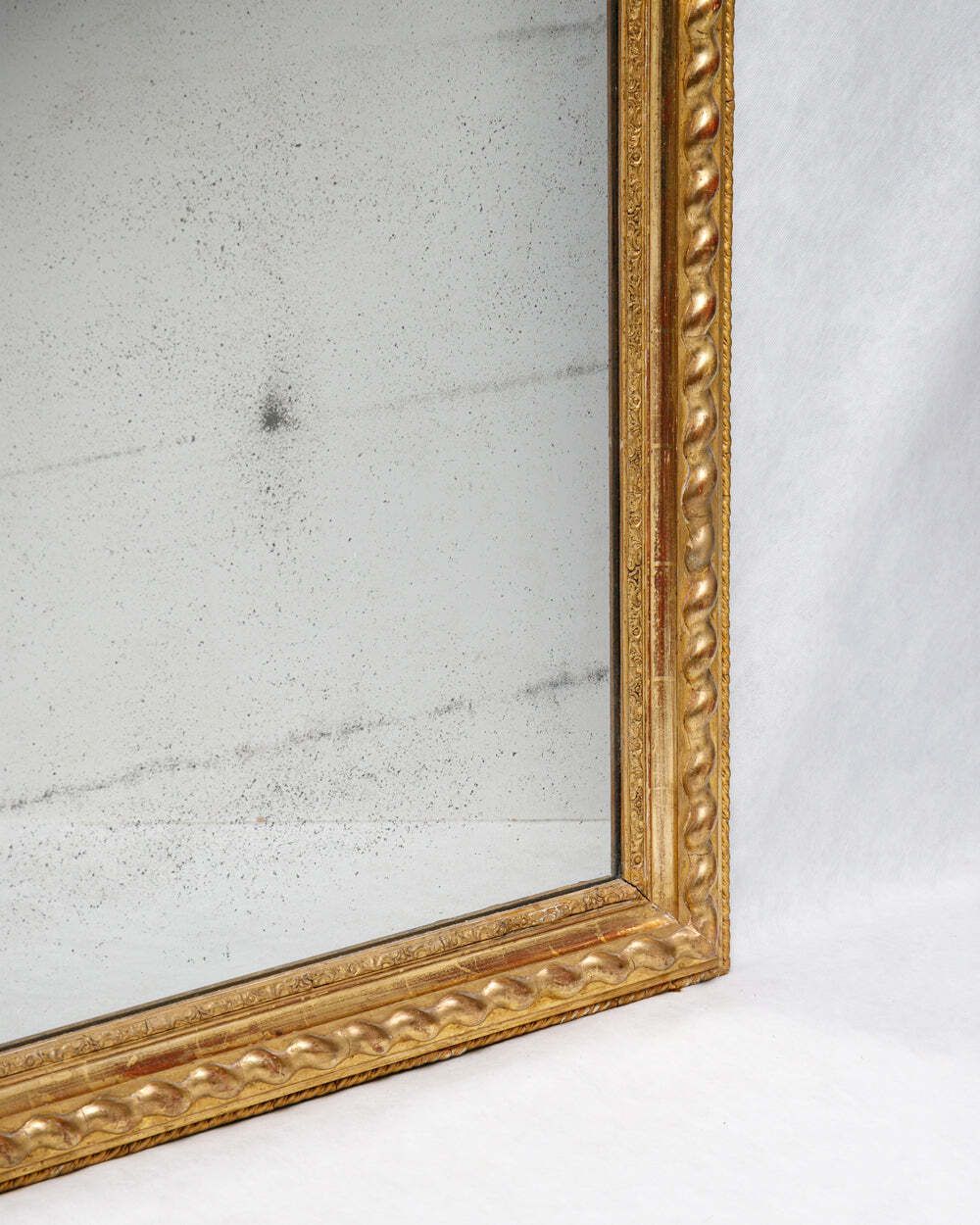 19e Eeuwse Louis Philippe Spiegel Met Geometrisch Geschulpte Lijst photo Woonaccessoires