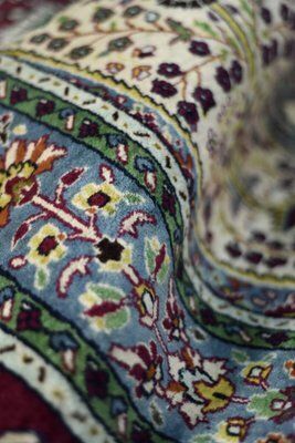 Vintage Hand Woven Middle Eastern Oriental Baluch Prayer Rug, 1960s photo vinterior
