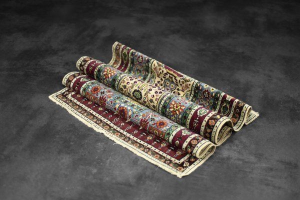 Vintage Hand Woven Middle Eastern Oriental Baluch Prayer Rug, 1960s photo vintage