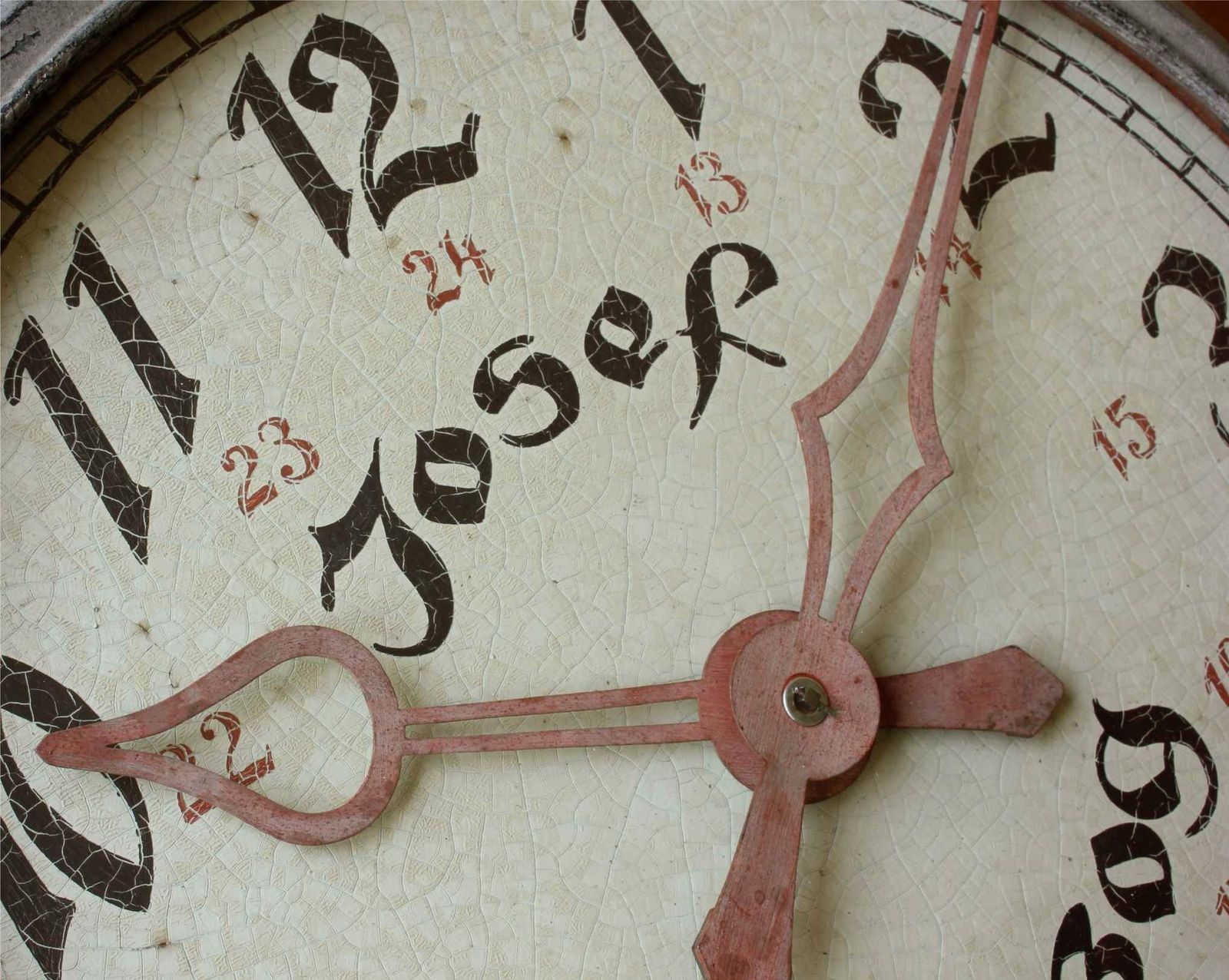 Large Double Sided Josef Herzog Jewellery Shop Clock. Antique Pocket Watch Trade Sign. photo buy