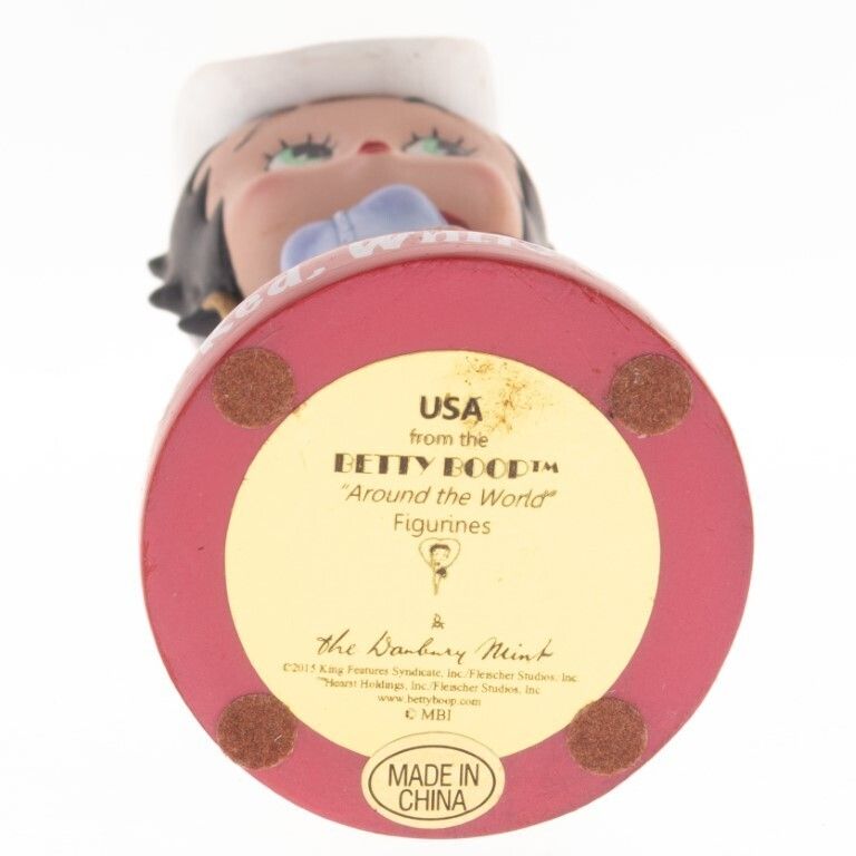 Betty Boop “Red, White & True!” Limited Edition Danbury Mint Collector’s Figure photo for sale