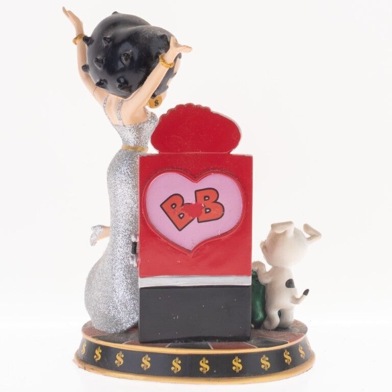 Betty Boop “Casino Cutie” Limited Edition Danbury Mint Collector’s Figure photo furniture