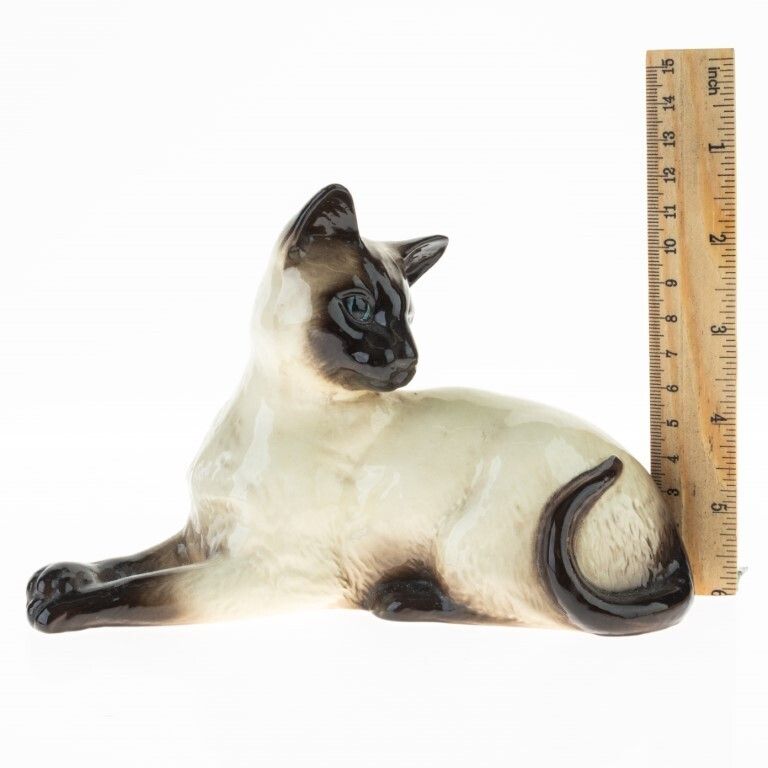 Beswick Porcelain Ceramic Pottery Siamese Cat Figure photo Art