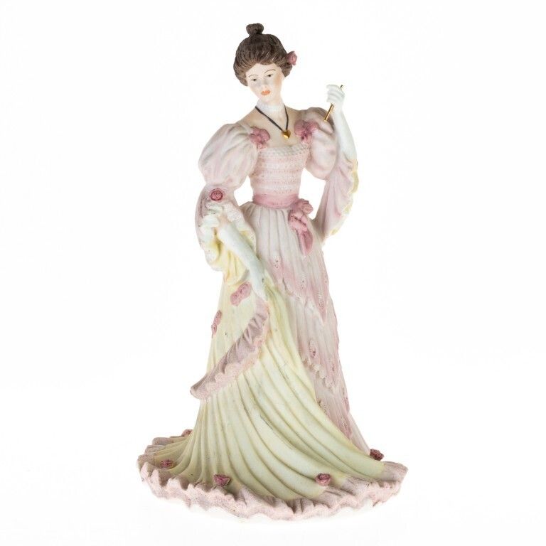 Wedgwood Fine Porcelain Lady In Dress Limited Edition Figure